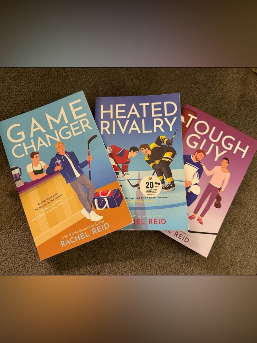 Rachel Reid Paperback Set- #1-3 in the Game Changers series.